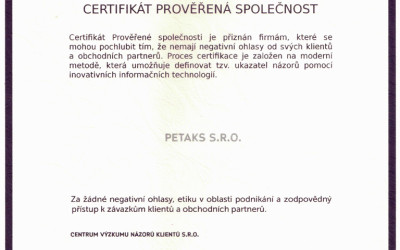 certifikat-proverena-spolecnost-2015